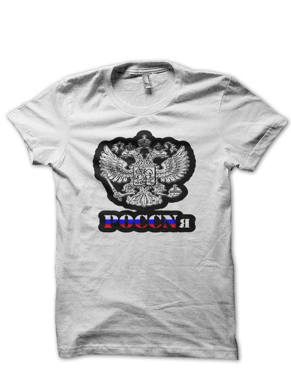 Poccnr Russia Half Sleeve T-Shirt
