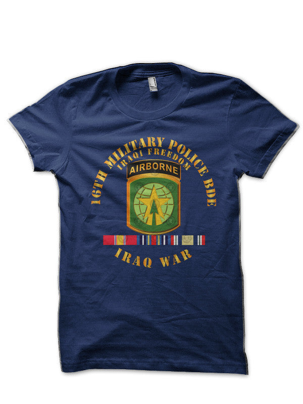 Military Police Bde Oif W Svc Ribbons T-Shirt