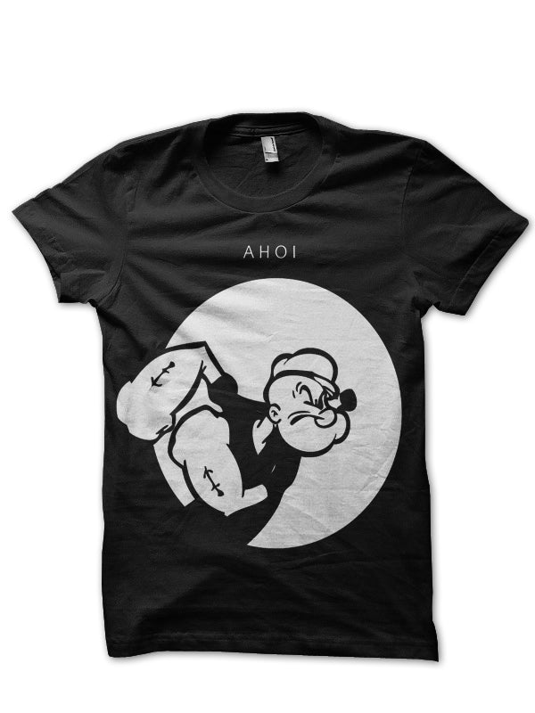 Popeye Navy Blue Tee (All Colour Available)