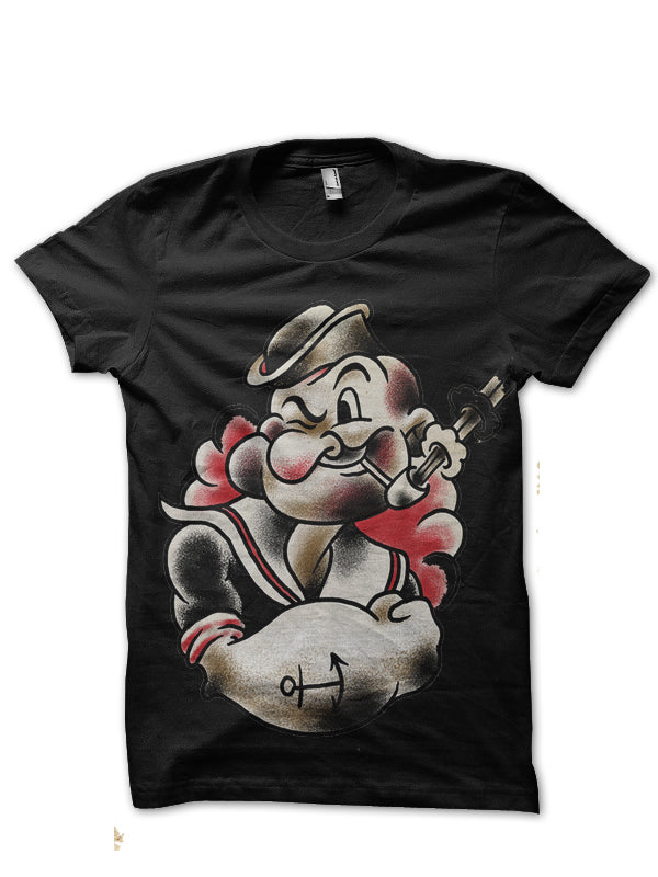 Popeye Green Tee (All Colour Available)
