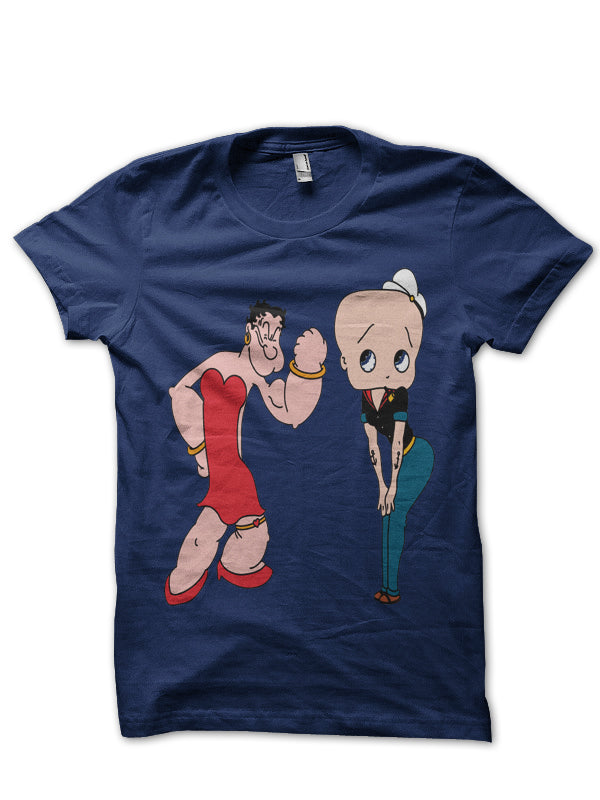 Popeye Olive T-Shirt
