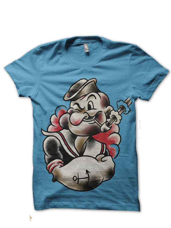 Popeye Green Tee (All Colour Available)