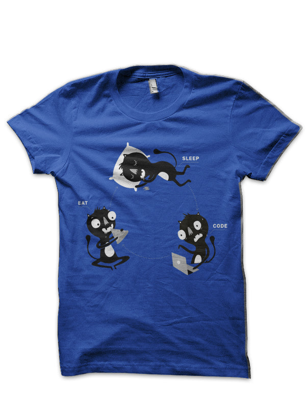 Sleep, Code, Eat – Programming T-Shirt