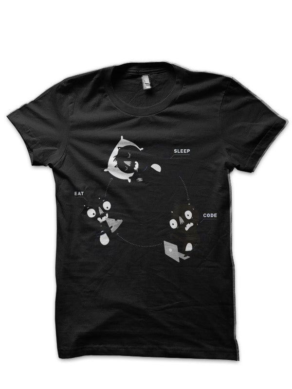 Sleep, Code, Eat – Programming T-Shirt