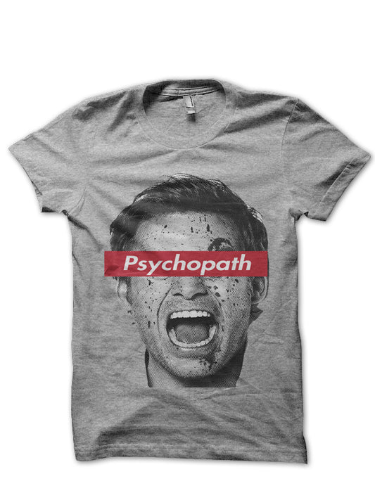 Psychopath Grey Tee