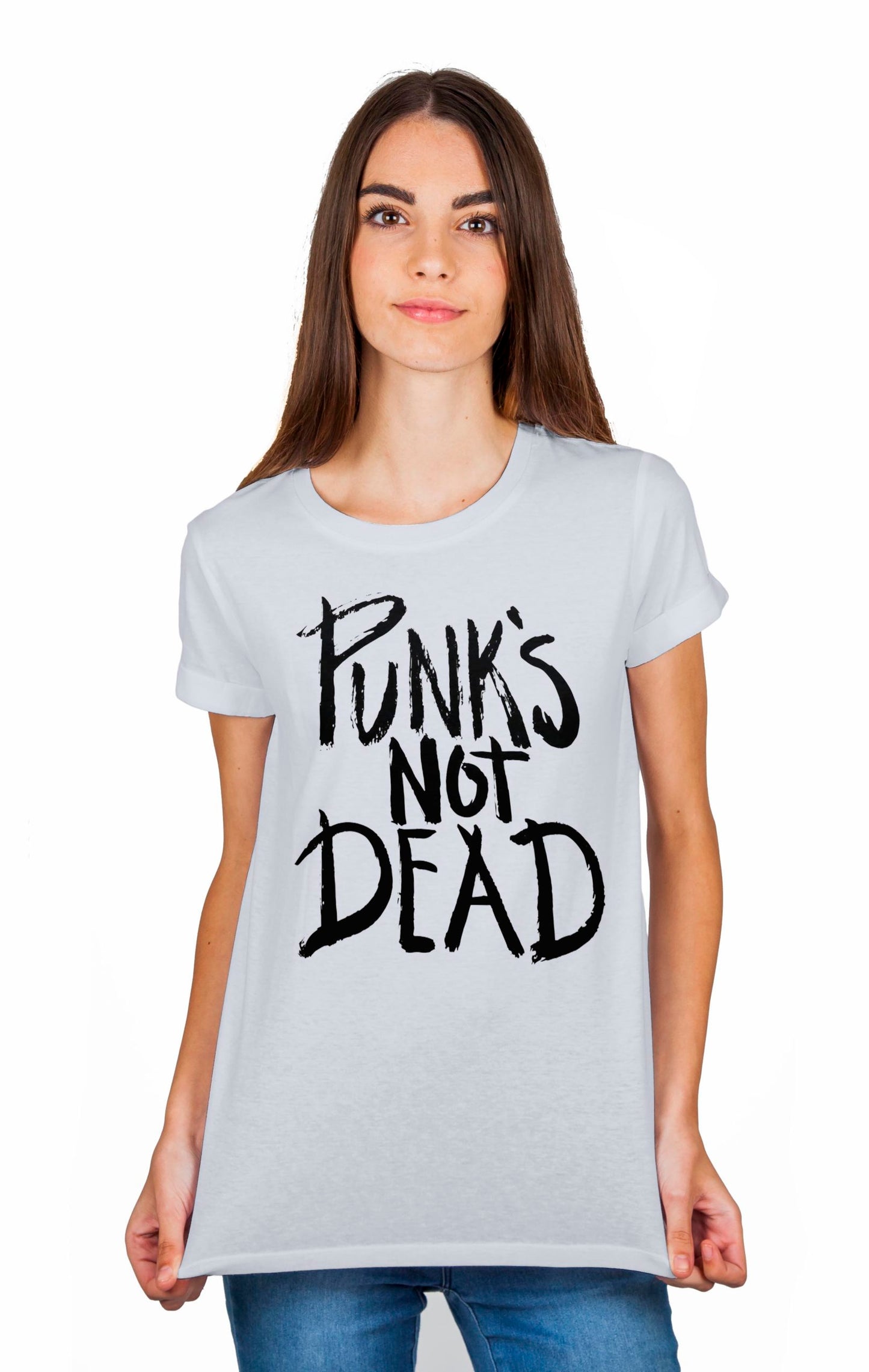 Punk’s Not Dead White T-Shirt