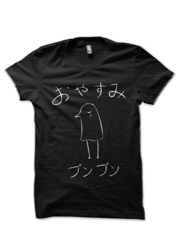 Oyasumi PunPun on dark colours T-Shirt T-Shirt