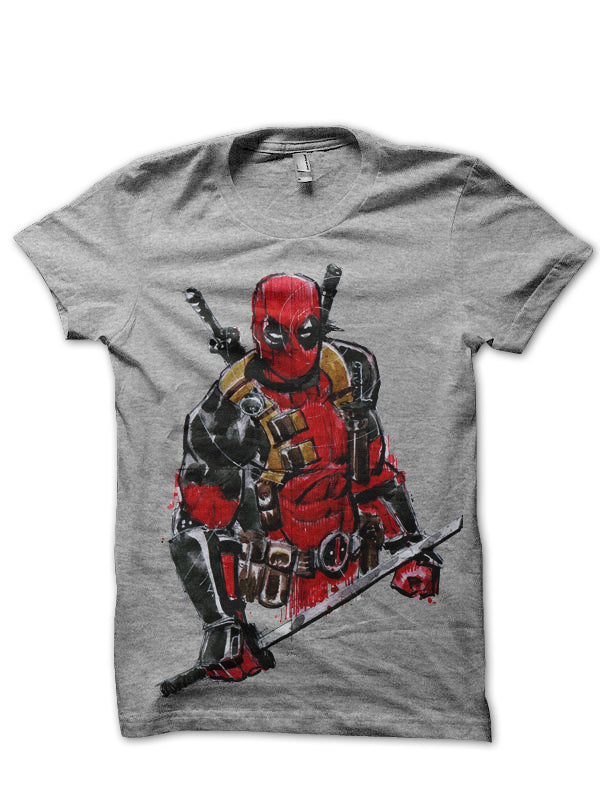 Raw Deadpool Yellow Tee (All Colours Available)