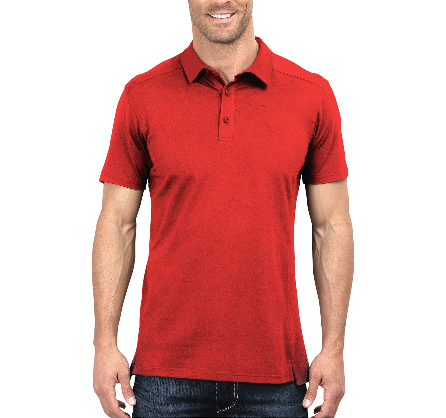 Goku Red Polo Tee