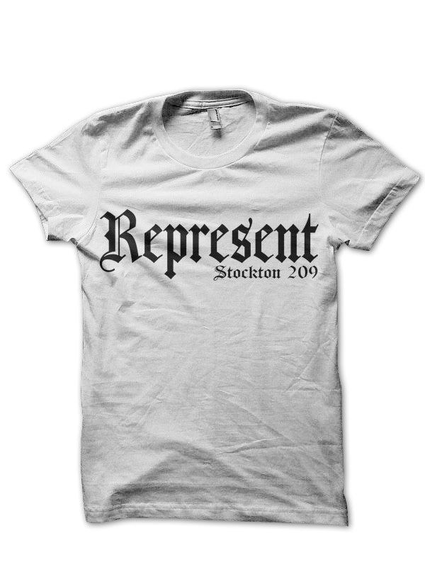 Represent Stockton 209 Black T-Shirt