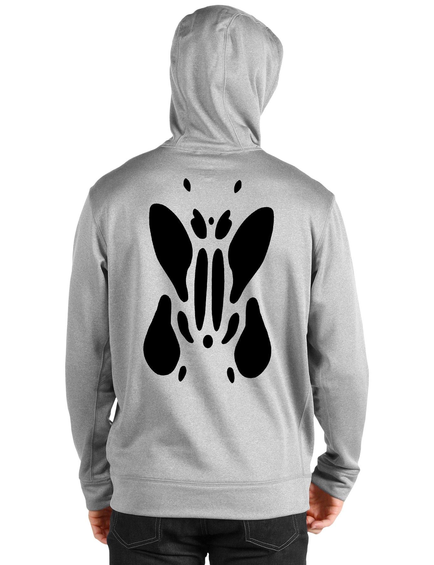 Rorschach Grey Hoodie