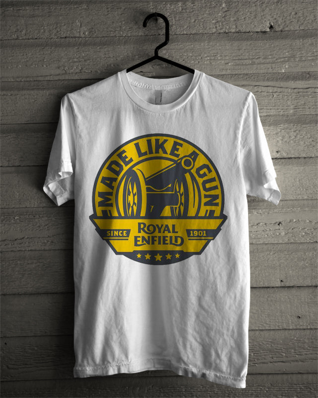 Royal Enfield White Tee