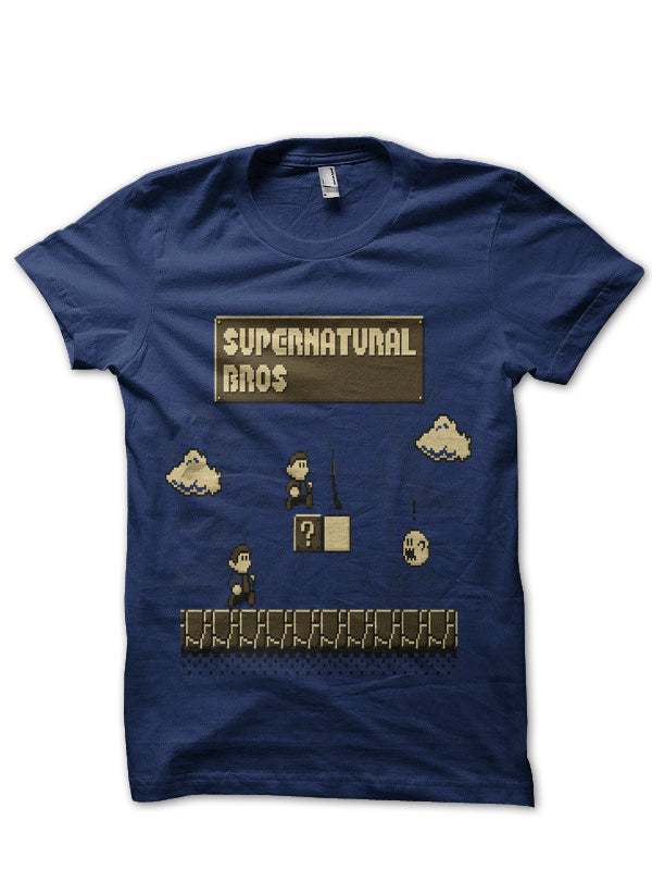 Supernatural Navy Tee