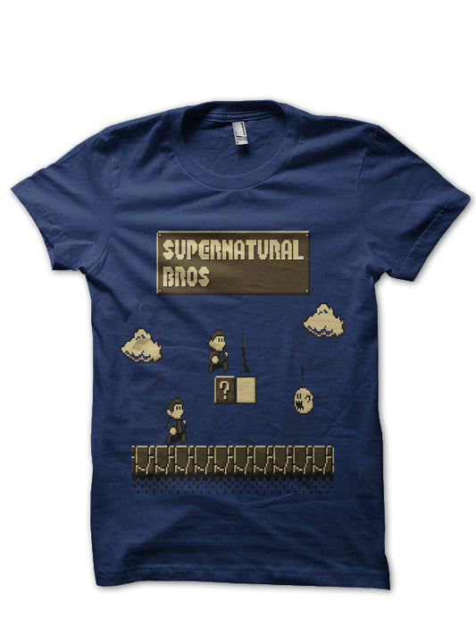 Supernatural Navy Tee
