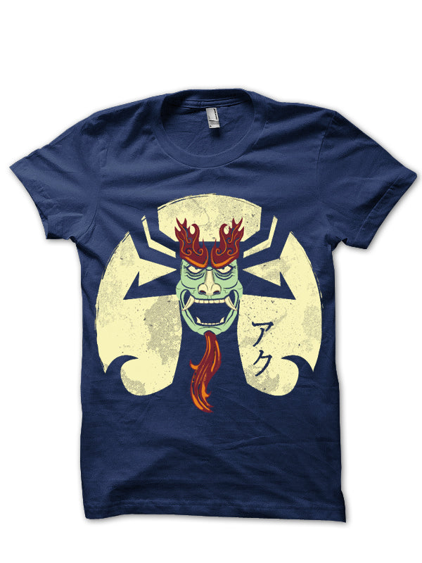 Samurai Jack Navy Blue Tee