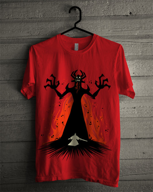 Samurai Jack Red Tee (White Available)