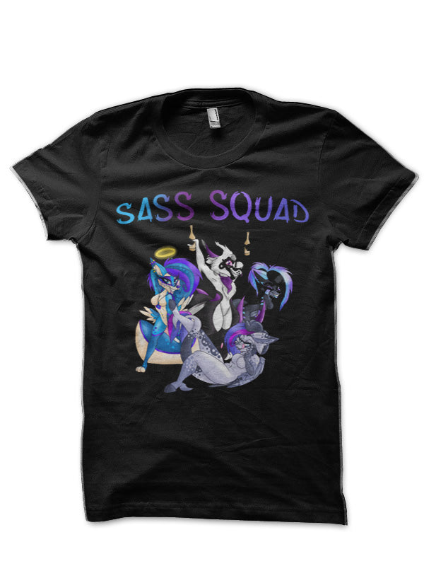 Sass Squad Black T-Shirt