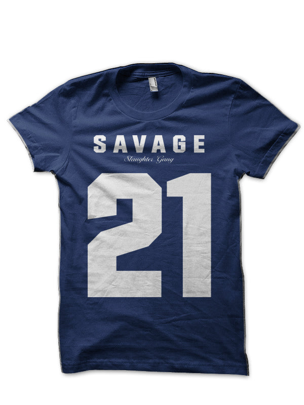 21 Savage Half Sleeve T-Shirt