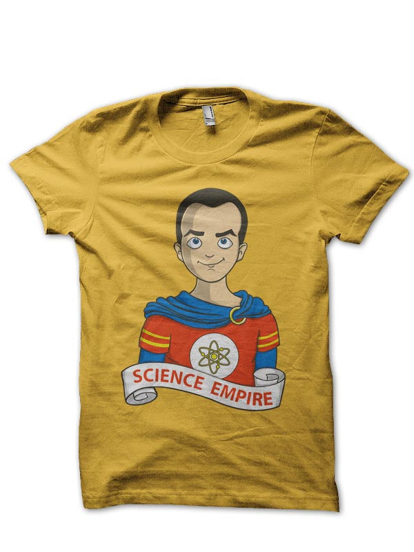 Science Empire Yellow Tee