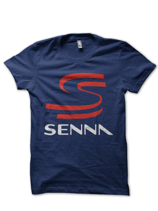 Ayrton Senna Half Sleeve T-Shirt