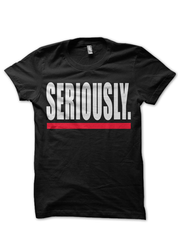 Seriously Black Tee