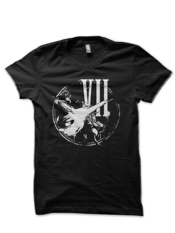 Final Fantasy 7 Black T-Shirt