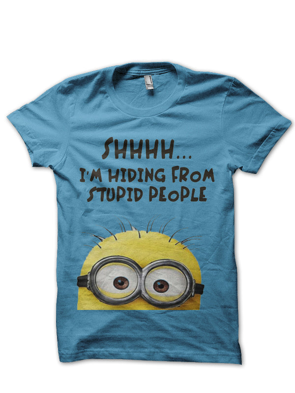 Shhhhh Light Blue Tee (All Colour Available)