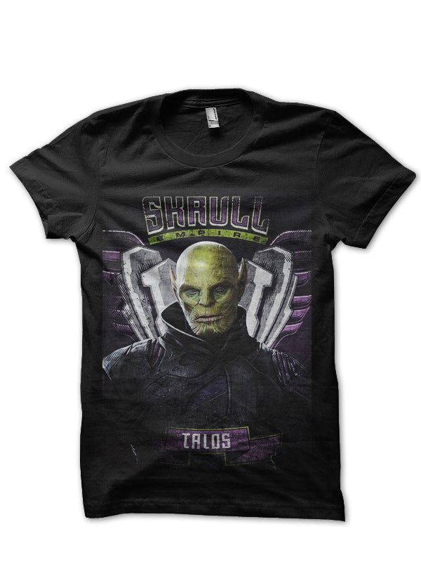 Skrull Empire Black T-Shirt