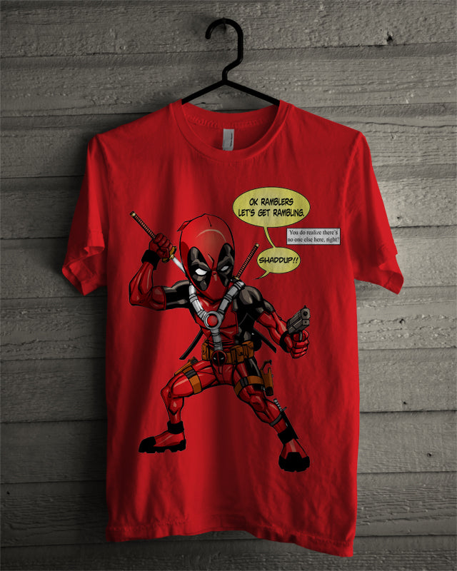 Deadpool Purple Tee (Red Available)
