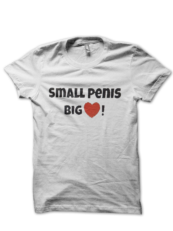 Small Penis Half Sleeve T-Shirt