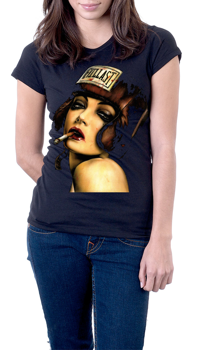 Smoking Black Girl Tee