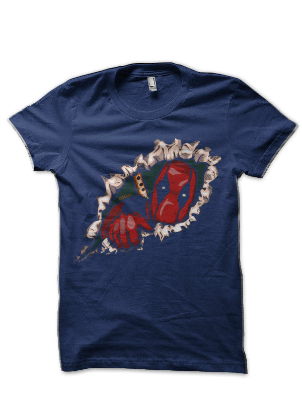 Deadpool Sneaky Black T-Shirt