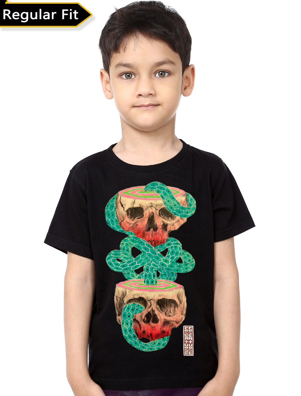 Two Skull Souls Kids T-Shirt