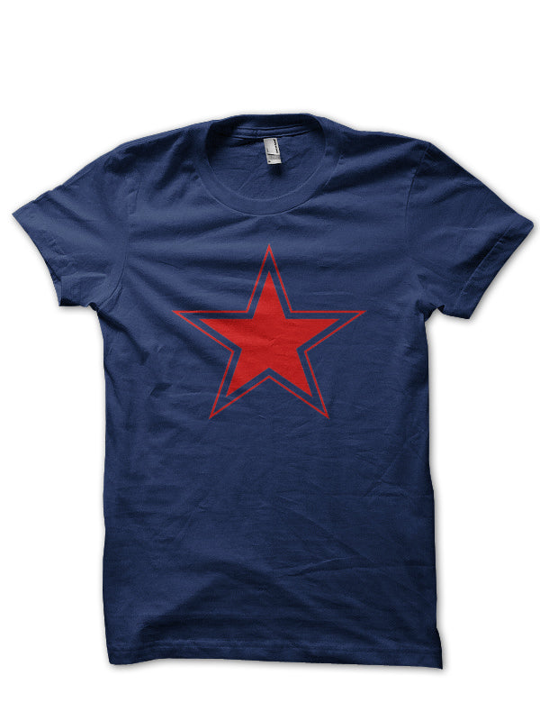 Cccp Russia Star Half Sleeve T-Shirt