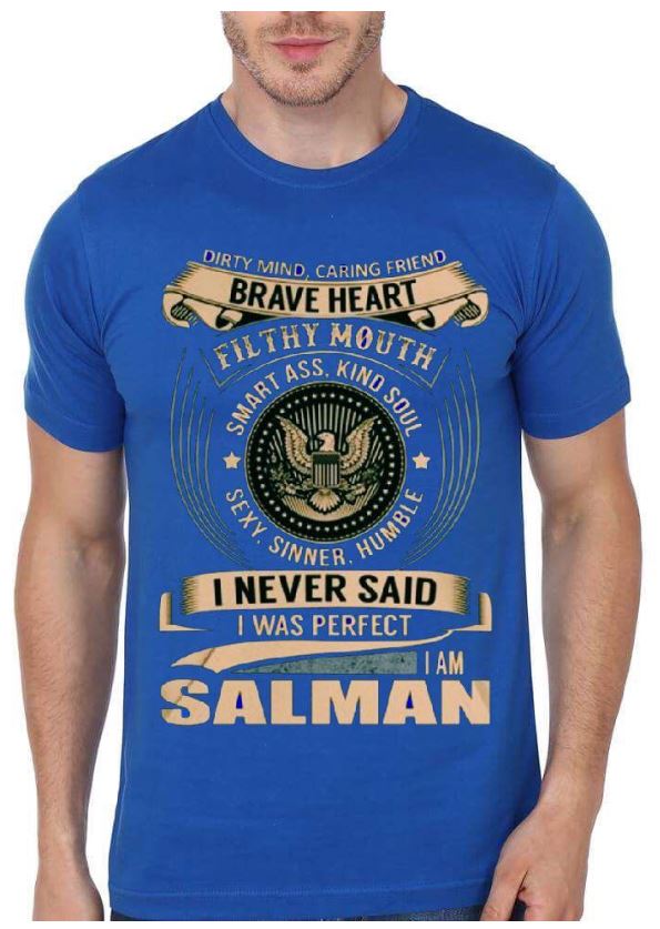 I Never Said I Was Perfect Half Sleeve T-Shirt