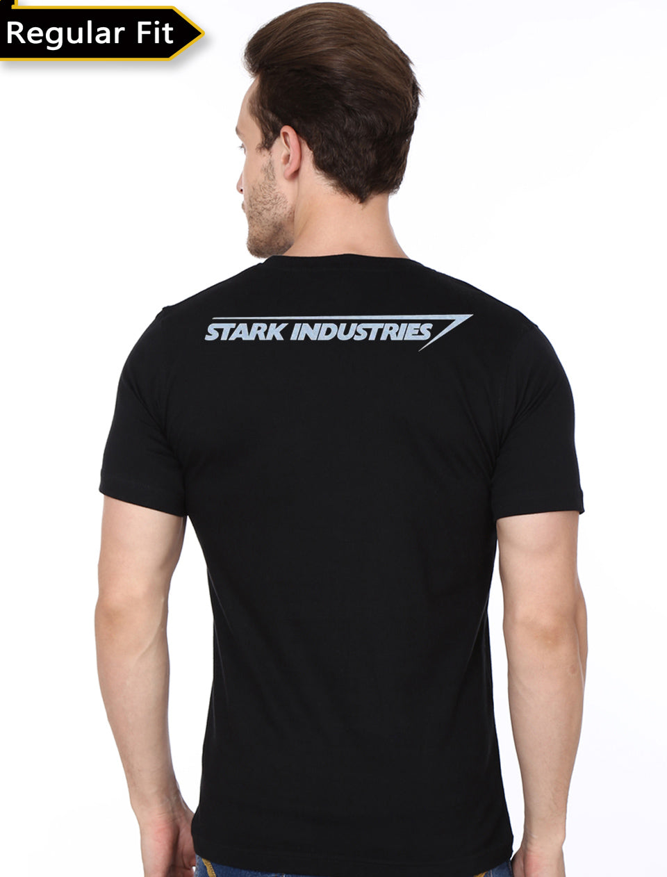 Arc Reactor Stark Industries Black T-Shirt