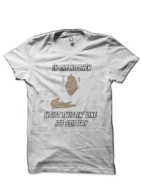 Stir Fry White T-Shirt