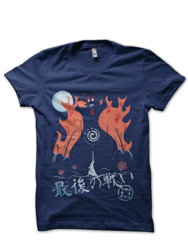 Samurai Jack Navy Blue T-Shirt