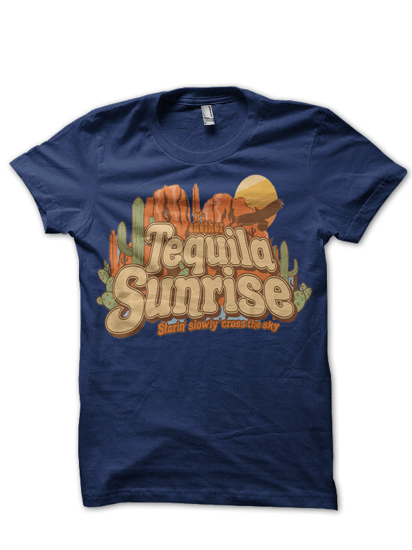 Tequila Sunrise Half Sleeve T-Shirt
