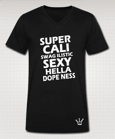 Super Cali V-Neck T-Shirt
