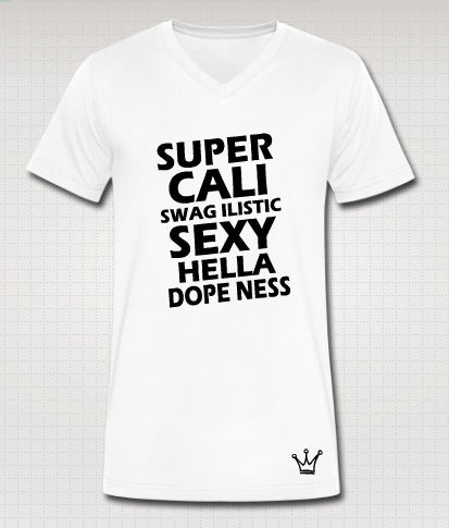 Super Cali V-Neck T-Shirt