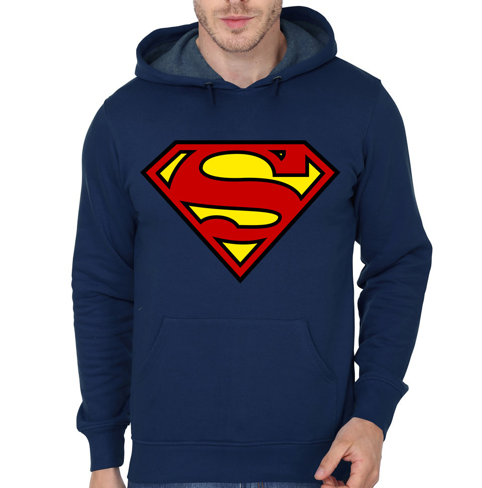 Super Man Navy blue Hoodie