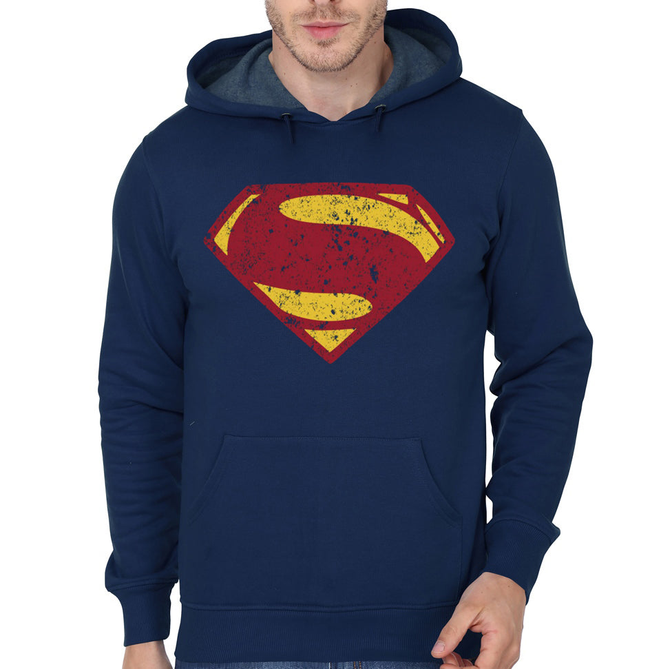 Superman Navy Blue Hoodie