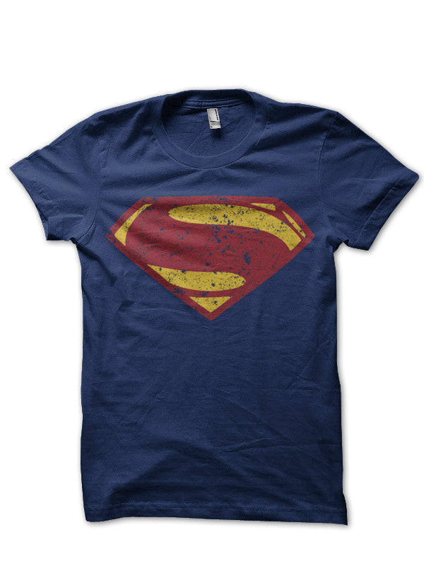 Superman Navy Blue Tee