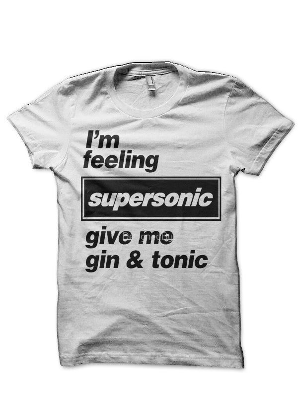 Oasis – Supersonic Lyrics T-Shirt