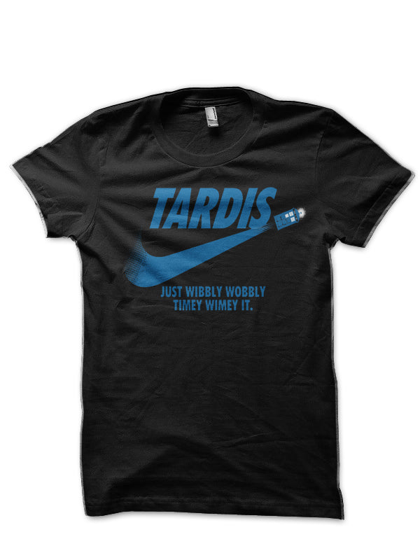 Tardis Black T-Shirt
