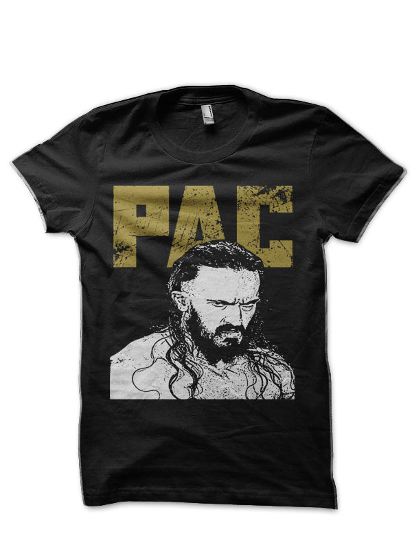 Pac Neville Black Half Sleeve T-Shirt