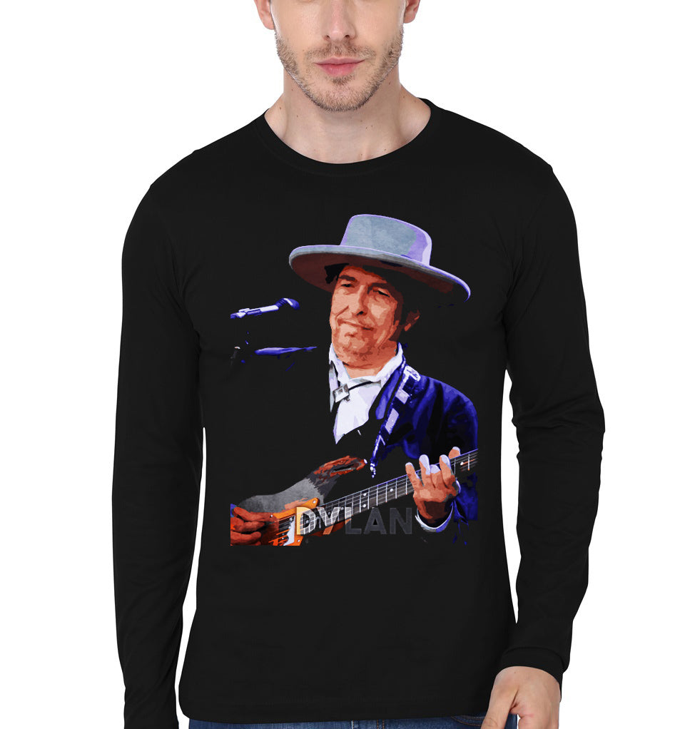 Dylan Black Full Sleeve T-Shirt