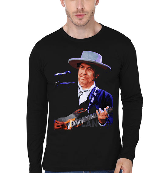 Dylan Black Full Sleeve T-Shirt