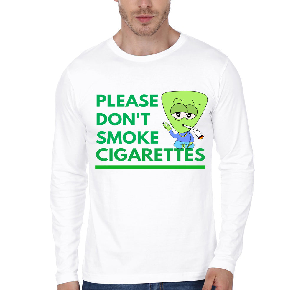 Please Don’t Smoke Cigarettes Full Sleeve T-Shirt